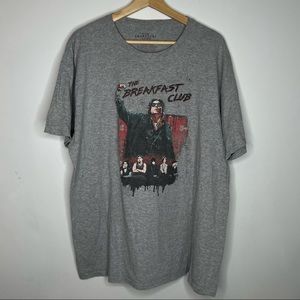 Breakfast Club Vintage Main Cast Logo Graphic T-Shirt XL